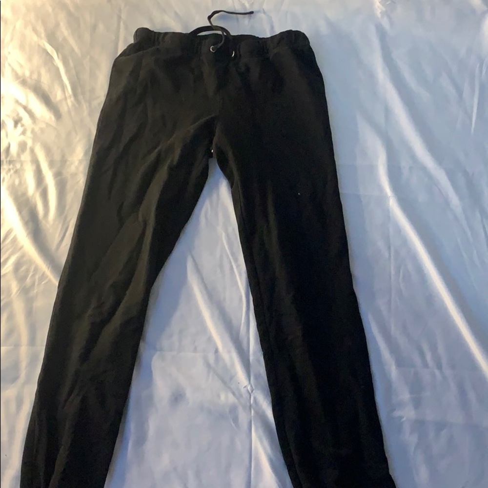 Black sweatpants